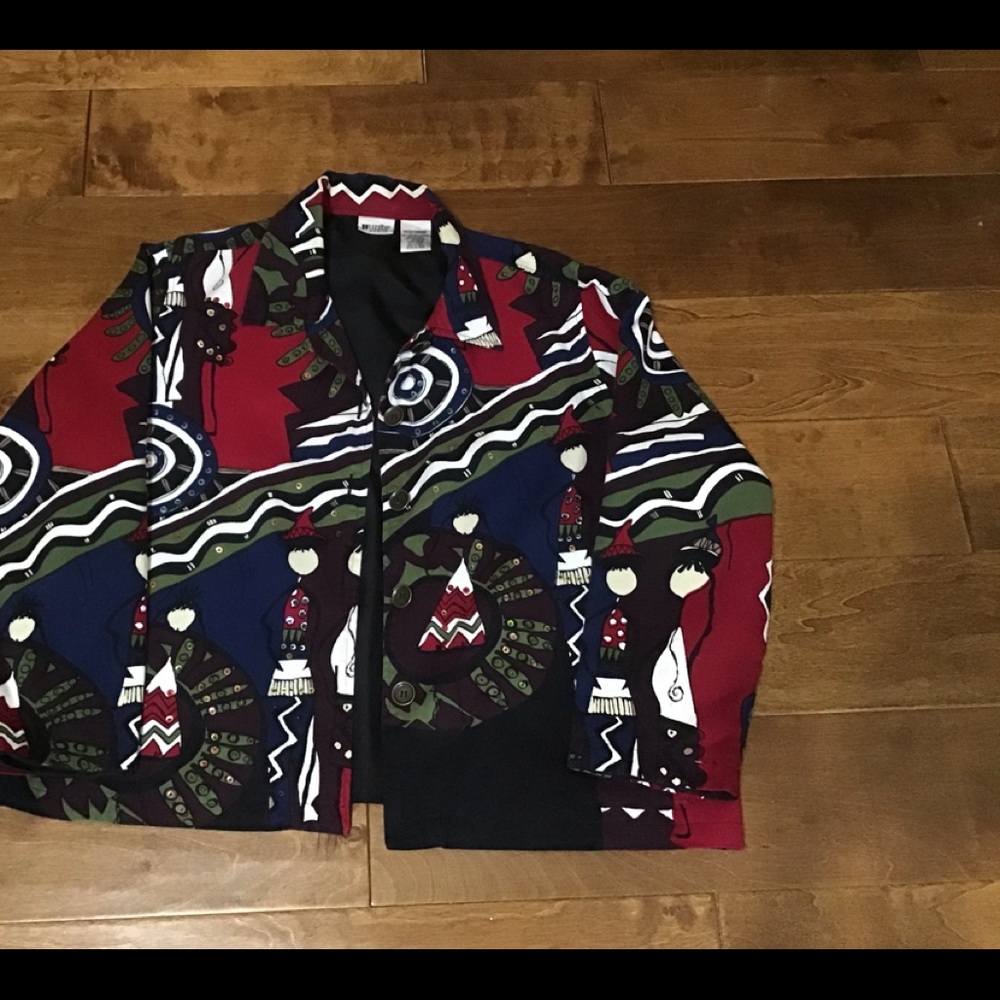 Abstract Jacket - Picture 2 of 4